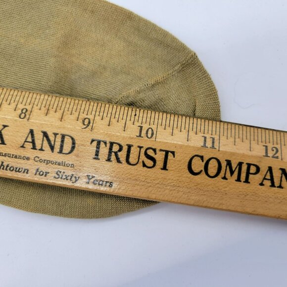 Vintage Men's Khaki Socks 6 Pair Fine Mercerized Cotton Packard Hosiery NOS - Picture 15 of 16